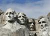 Temna plat Mount Rushmora: Monumentalni spomenik člana KKK-ja na ukradeni zemlji
