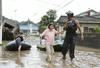 Na japonskem otoku Kjušu zaradi poplav evakuirali 76.000 ljudi 