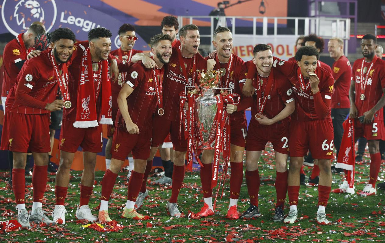 Liverpool je po treh desetletjih postal angleški prvak. : Reuters