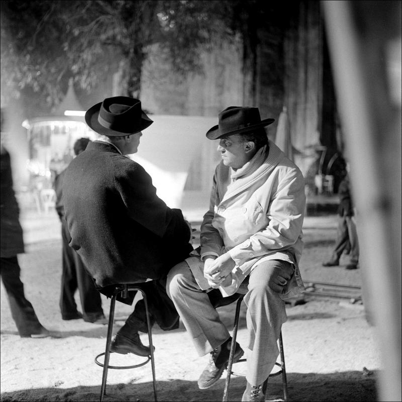 Marcello Mastroianni in Federico Fellini. Foto: Paul Ronald