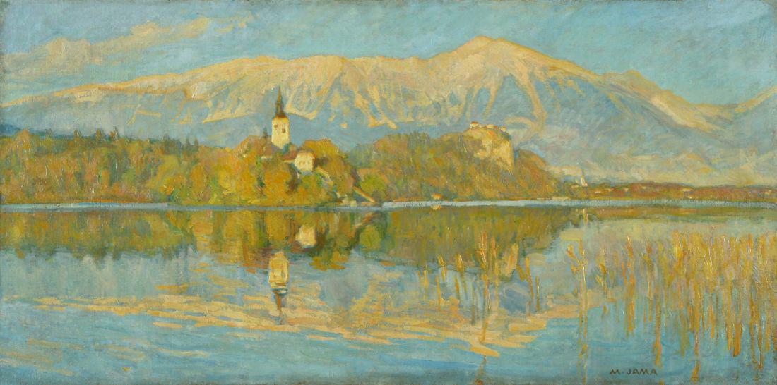 Matija Jama (1872–1947): Bled. Foto: Narodna galerija