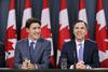 Kanadski finančni minister odstopil, domnevno zaradi nesoglasij s Trudeaujem glede epidemije