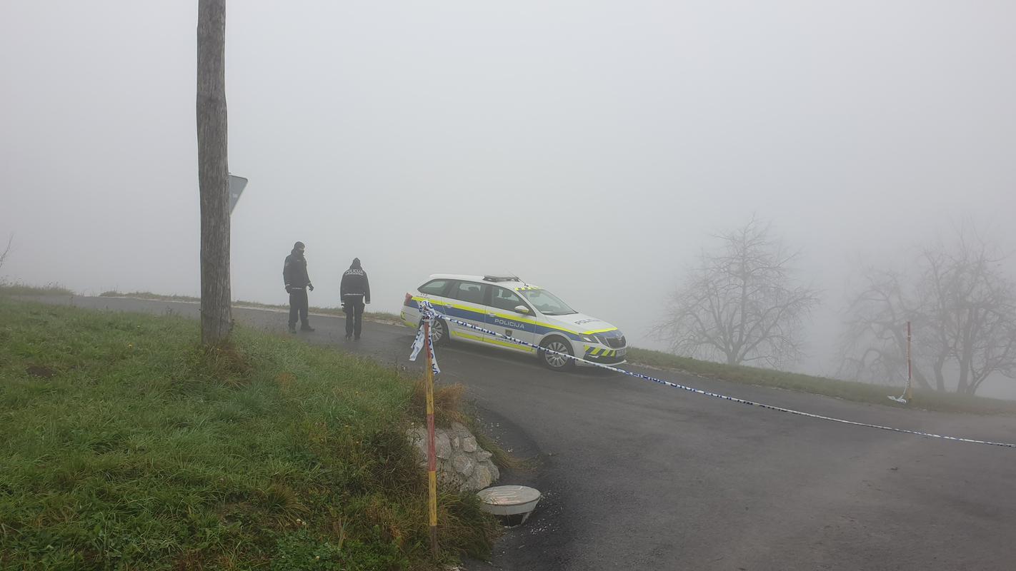 Tragedija se je zgodila v vasi Dolgo Brdo blizu Janč, ki spadajo pod Mestno občino Ljubljana. Foto: Televizija Slovenija/Alenka Bevčič