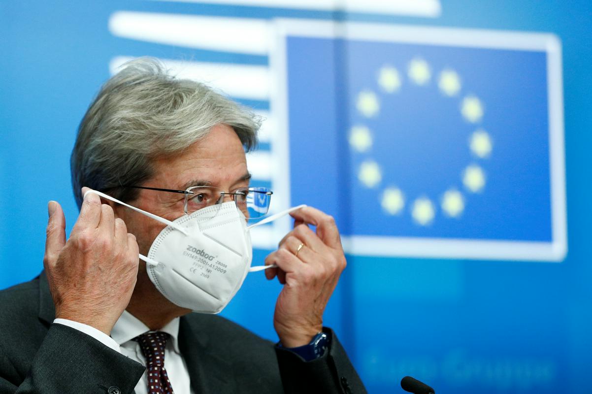 Evropski komisar za gospodarstvo Paolo Gentiloni. : Reuters