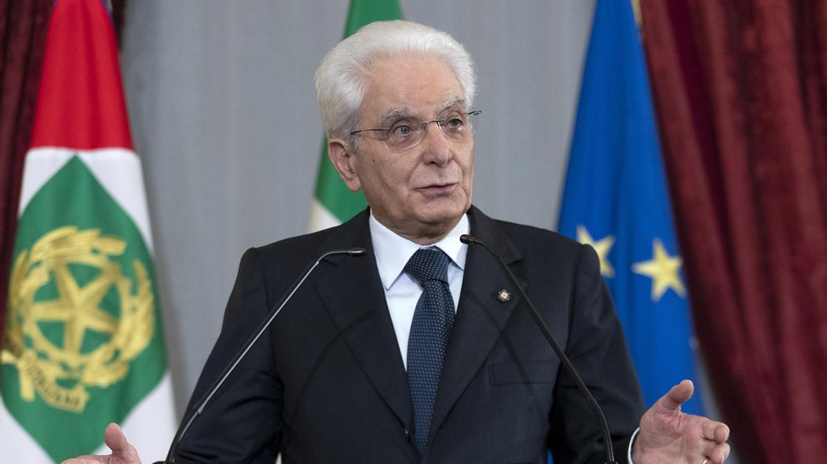 Predsedniku Mattarelli se sedemletni mandat izteče 3. februarja. Foto: MMC RTV SLO