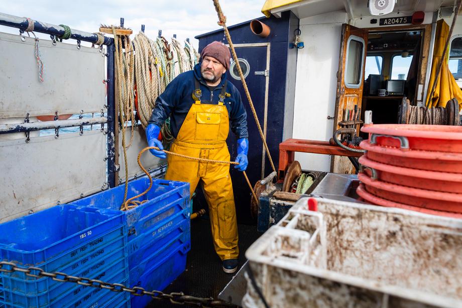 Ribolov v britanskih vodah je eno od nerešenih vprašanj brexita. Foto: EPA