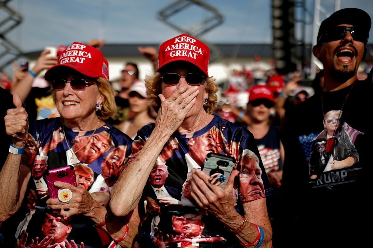 Trumpovi podporniki. Foto: Reuters