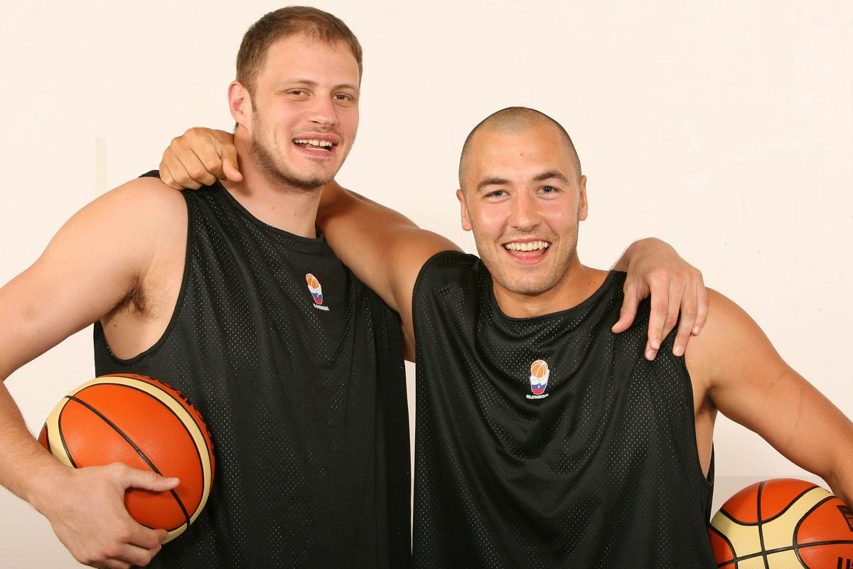 O izvrstnih predstavah Gorana in Luke sta spregovorila prva Slovenca v Ligi NBA, Marko Milić in Rašo Nesterović. Foto: www.alesfevzer.com