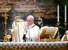 Papež Frančišek: Tudi v najhujših časih morajo kristjani ohraniti vero v Boga