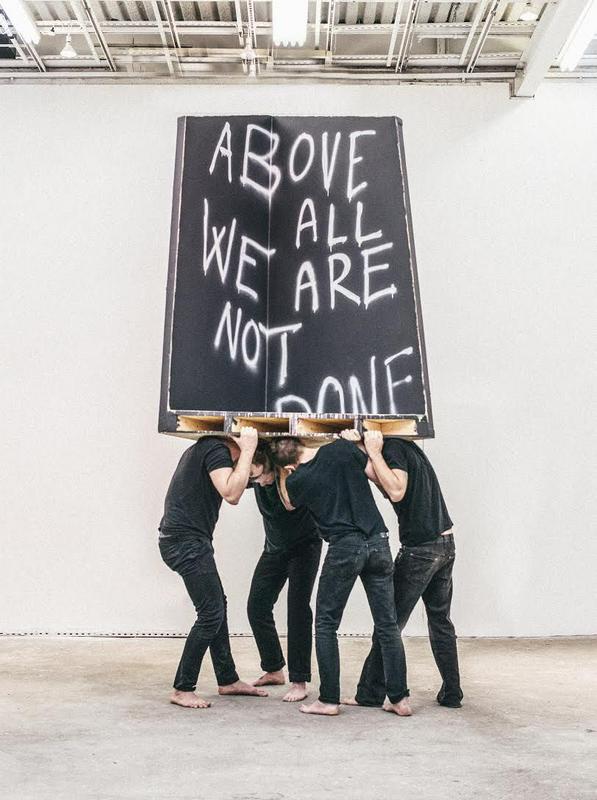 JAŠA: Above All We Are Not Done, WhiteBox Gallery NY, New York, 2016. Foto: Rosa Lux
