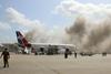 Na letališču ob prihodu nove jemenske vlade odjeknila eksplozija
