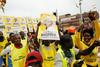 Museveni zmagal na volitvah v Ugandi, protikandidat Wine ne priznava izidov