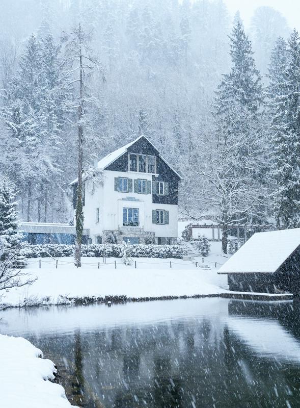 Prenovljena vila Sončnica na Bledu. Foto: Miran Kambič