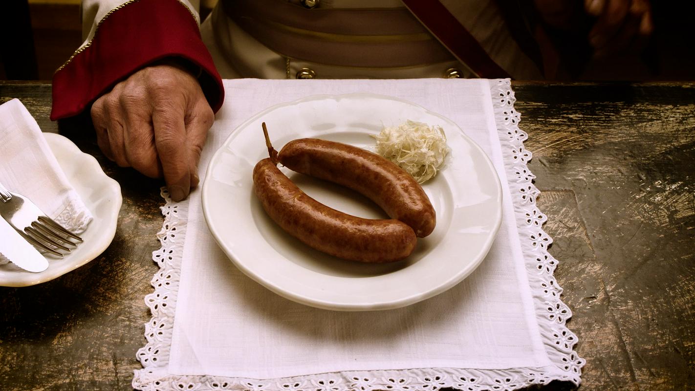 Tradicionalna kranjska klobasa. Foto: Arhiv RTV Slovenija