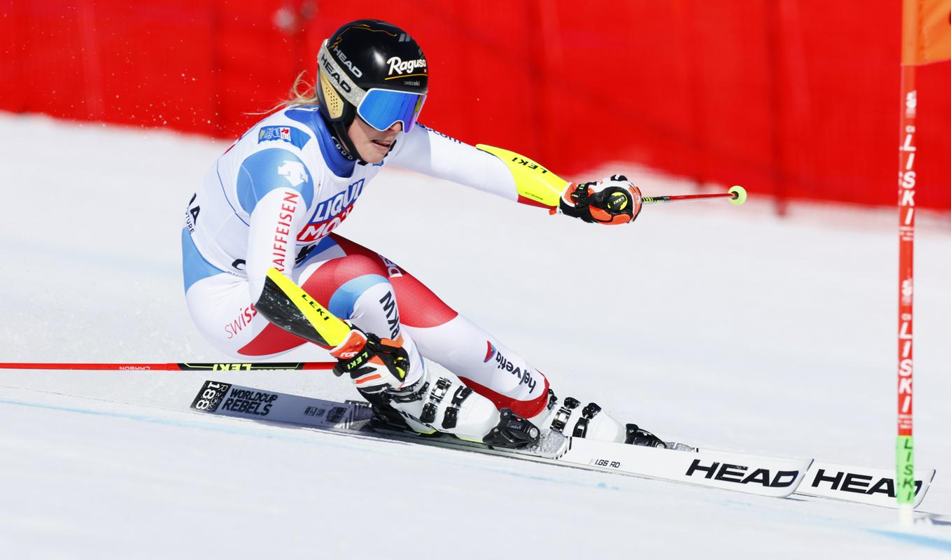 Po letu 2001, ko je bila zlata Sonja Nef, ima Švica znova svetovno prvakinjo v velesalomu. Foto: Reuters