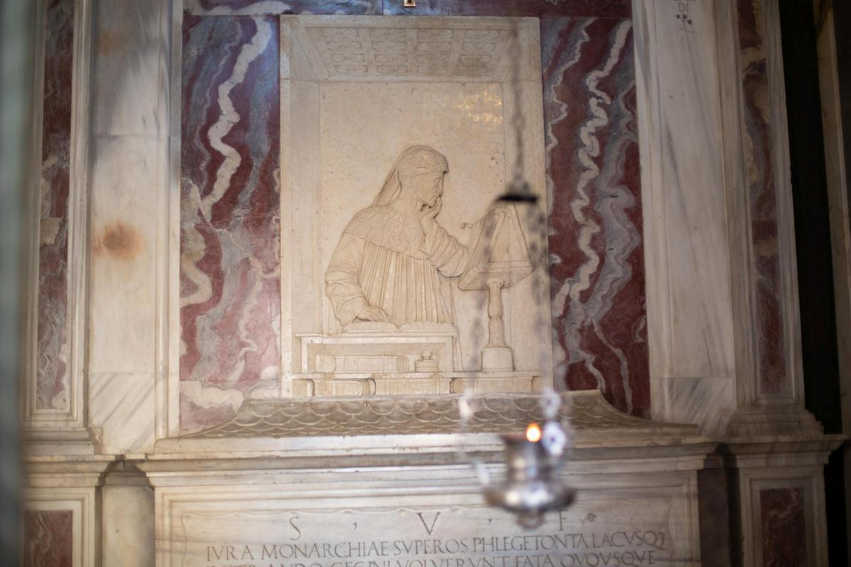 Tomba di Dante a Ravenna.  Foto: EPA