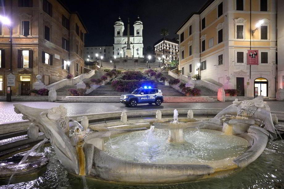 Prizor iz sosednje Italije - Rim. Foto: EPA