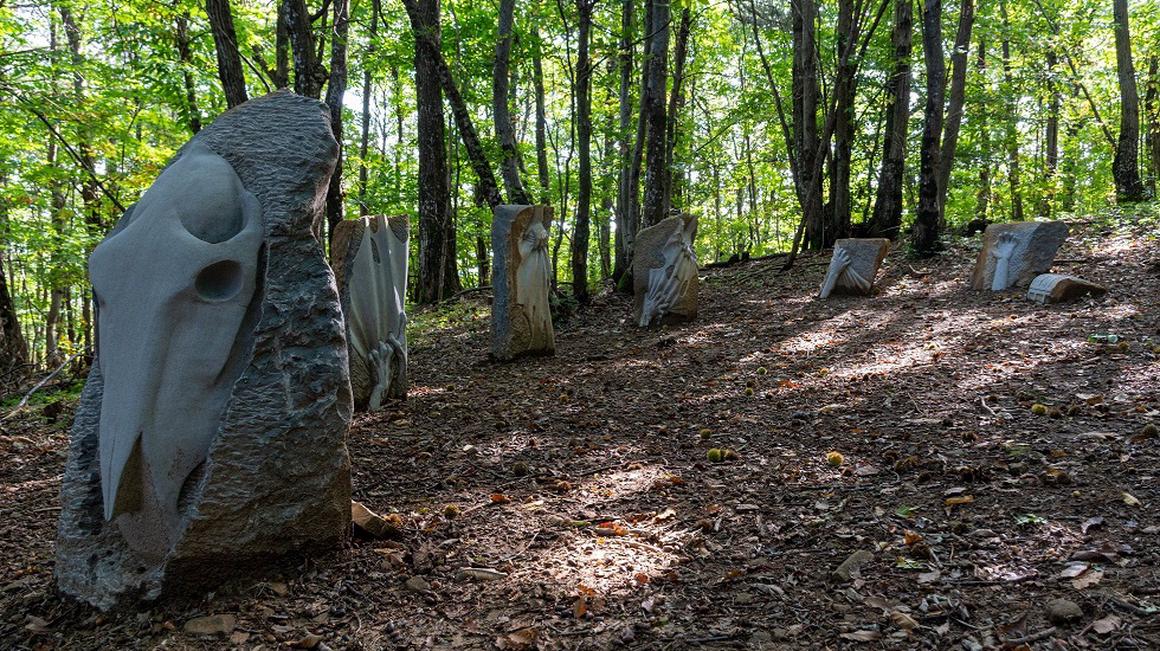 Mitski park na obeh straneh meje je uradno odprt in čaka na obiskovalce. Foto: Občina Hrpelje Kozina