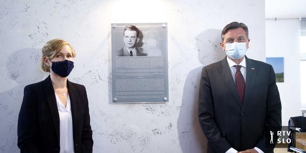 In Vidmars Haus wurde eine Gedenktafel zum 80. Jahrestag des Aufstands gegen den Besatzer entdeckt