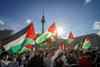 Proteste v podporo Palestincem na berlinskih ulicah spremlja 3000 policistov 