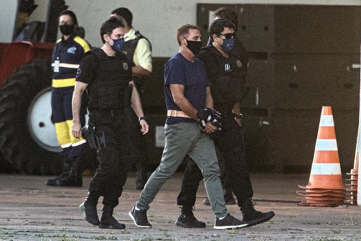 Rocco Morabito po aretaciji na severovzhodu Brazilije. Foto: EPA
