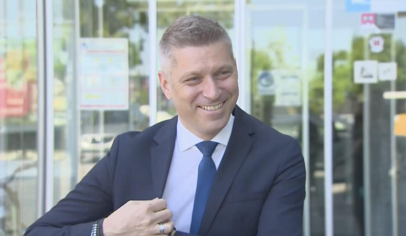 Valentin Hajdinjak je bil na mesto predsednika uprave Darsa imenovan julija 2020. Foto: Televizija Slovenija