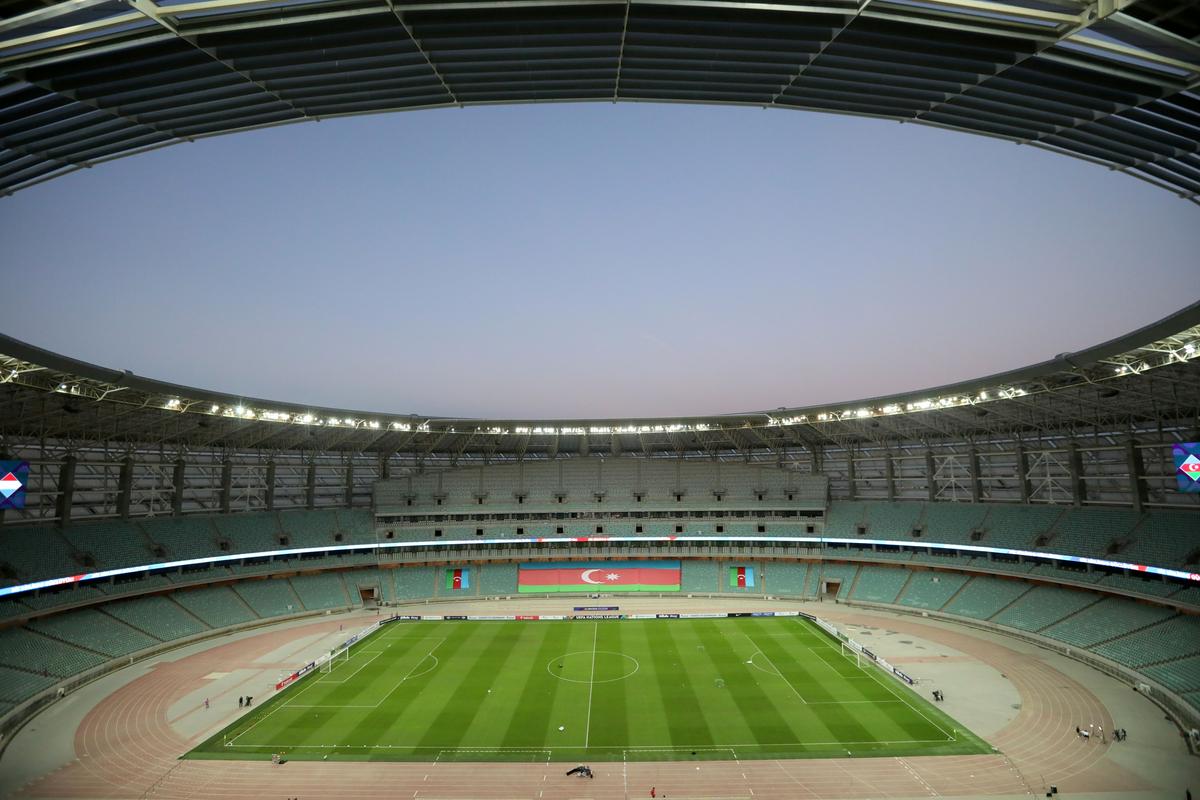 Olimpijski stadion v Bakuju. Foto: Reuters