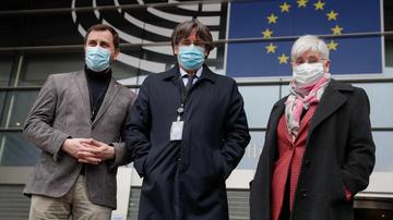Puigdemont in njegova sodelavca imajo znova imuniteto Evropskega parlamenta