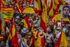 V Španiji množičen protest proti pomilostitvi katalonskih separatistov
