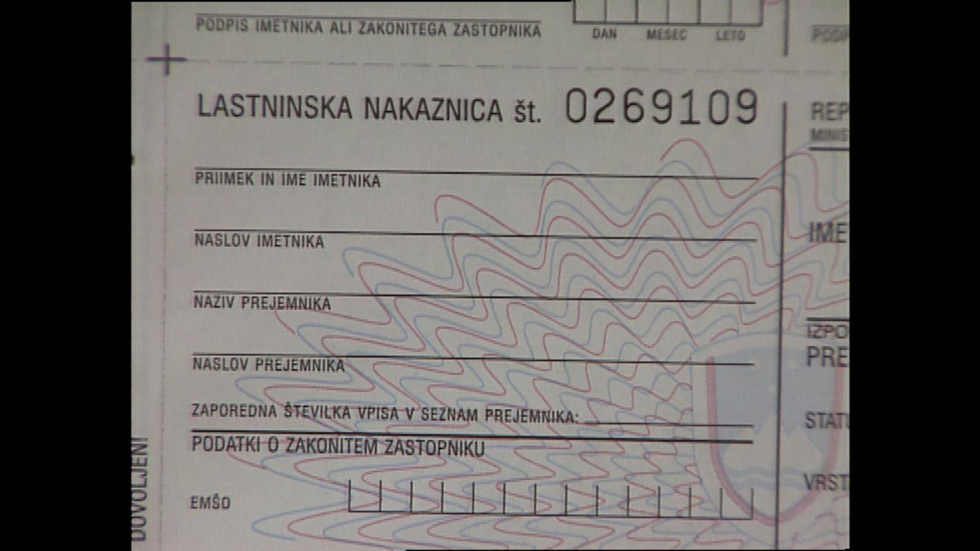 V Pide je svoj certifikat v vložilo kar 60 odstotkov oz. okoli 1,2 milijona ljudi. Foto: TV Slovenija