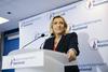 Marine Le Pen pričakovano znova potrjena kot vodja Nacionalnega zbora