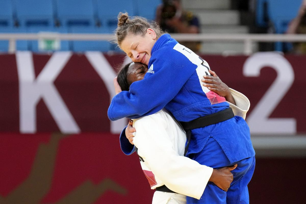 Najboljši judoistki v kategoriji do 63 kg zadnjih let sta v finalu Tokia navdušili. Foto: www.alesfevzer.com