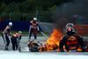 MotoGP: Martin prvič zmagal, dva motocikla v plamenih