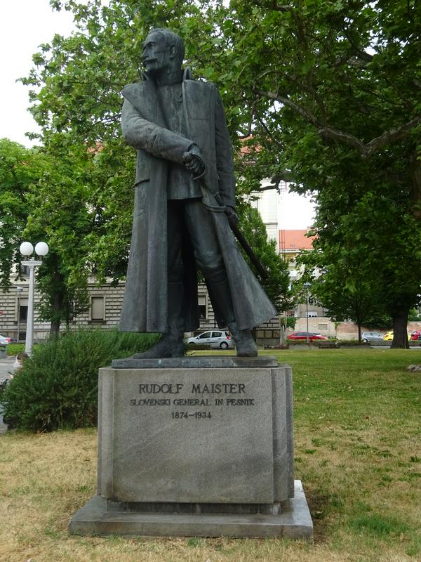 Spomenik Rudolfu Maistru. Foto: Rok Omahen