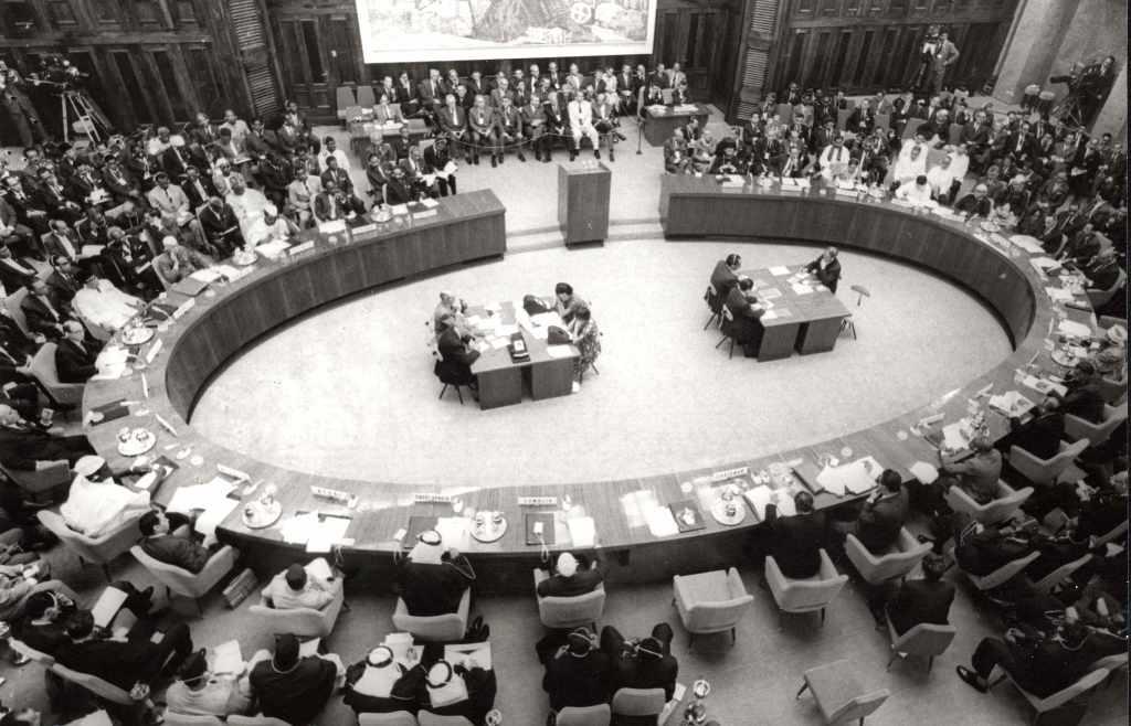 Konferenca v Beogradu leta 1961. Foto: Wikipedia