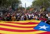 V Kataloniji ob nacionalnem prazniku množični protesti