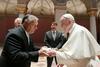 Papež se je v Budimpešti sešel z madžarskim premierjem Orbanom