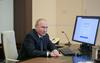 Prvi dan volitev v Rusiji predsednik Putin iz samoizolacije glasoval elektronsko