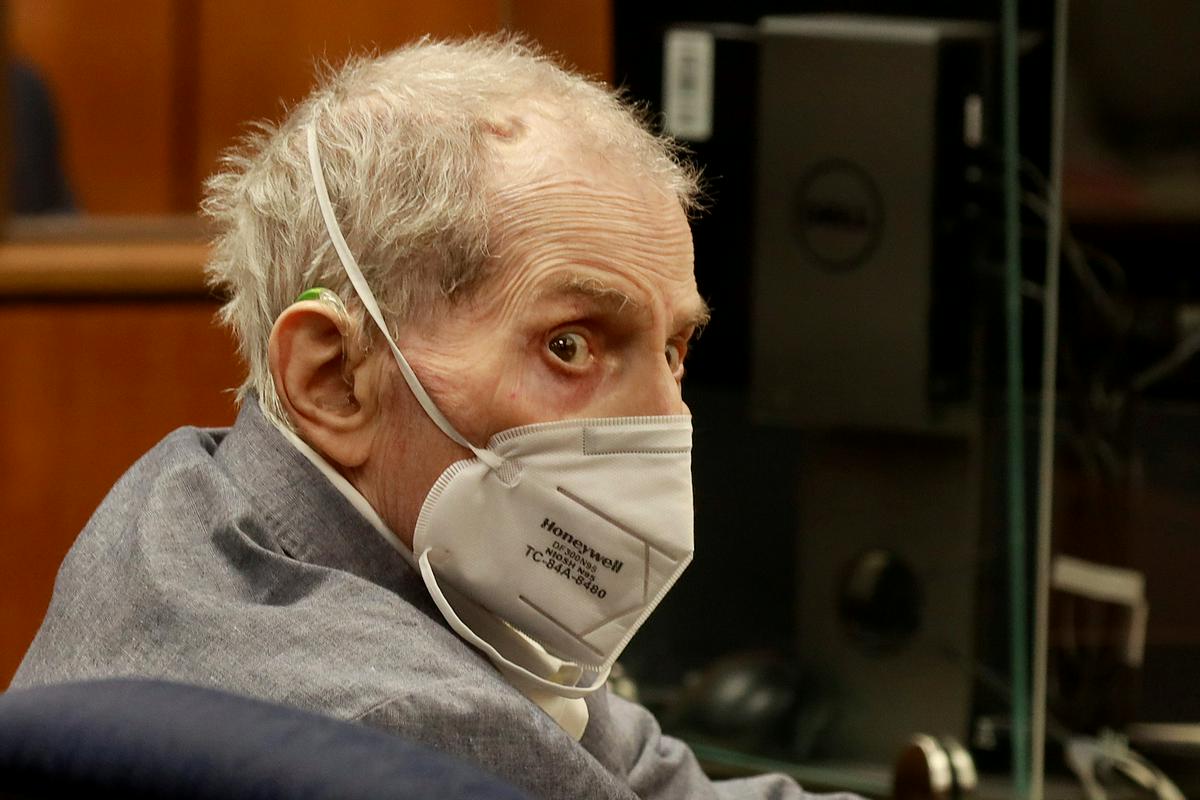 Robert Durst will most likely die in prison.  Photo: AP