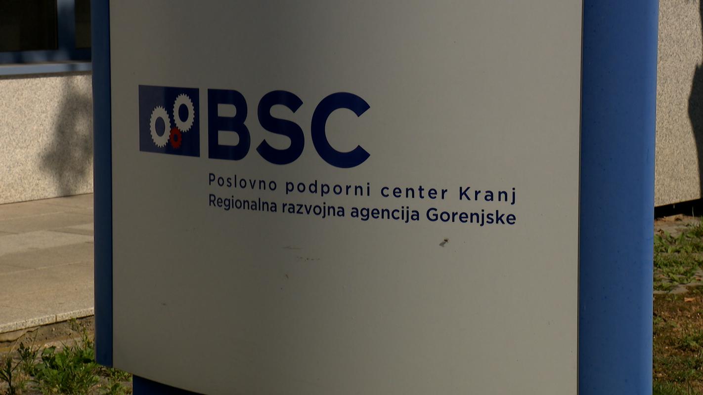 Regionalna razvojna agencija z največjim deležem zasebnega solastnika je gorenjska BSC Kranj. Foto: TV Slovenija