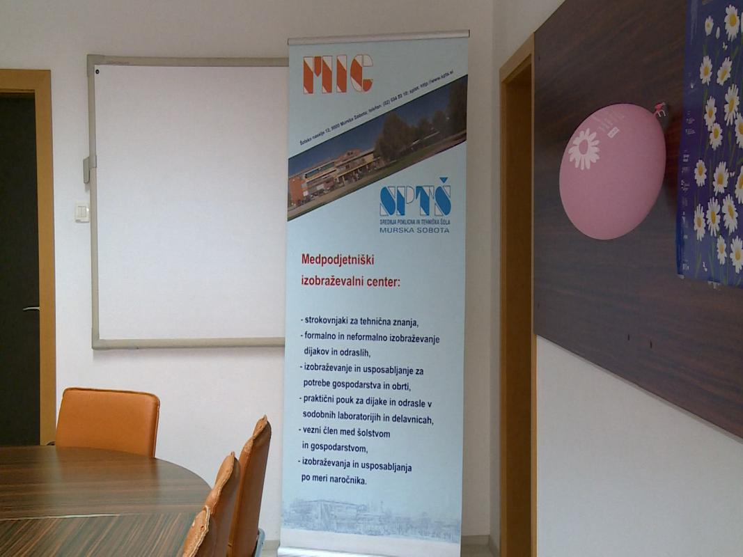 Medpodjetniški izobraževalni center v Murski Soboti je država prek zakona financirala z 2 milijonoma evrov. Foto: TV Slovenija
