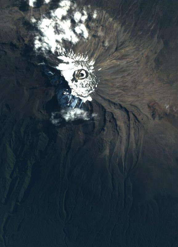 Tako je goro Kilimandžaro posnela Proba-1. Foto: Esa