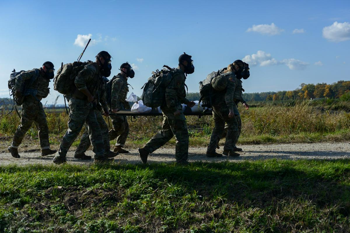 Vojaki v akciji. Foto: Slovenska vojska/Luka Mitrović