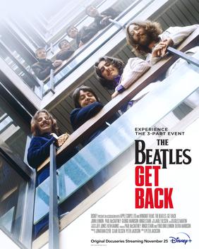 Plakat za serijo The Beatles: Get Back. Foto: Wikipedia