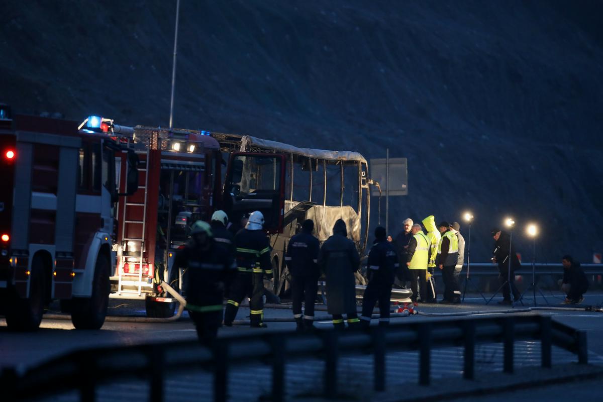 Prizorišče nesreče. Foto: Reuters