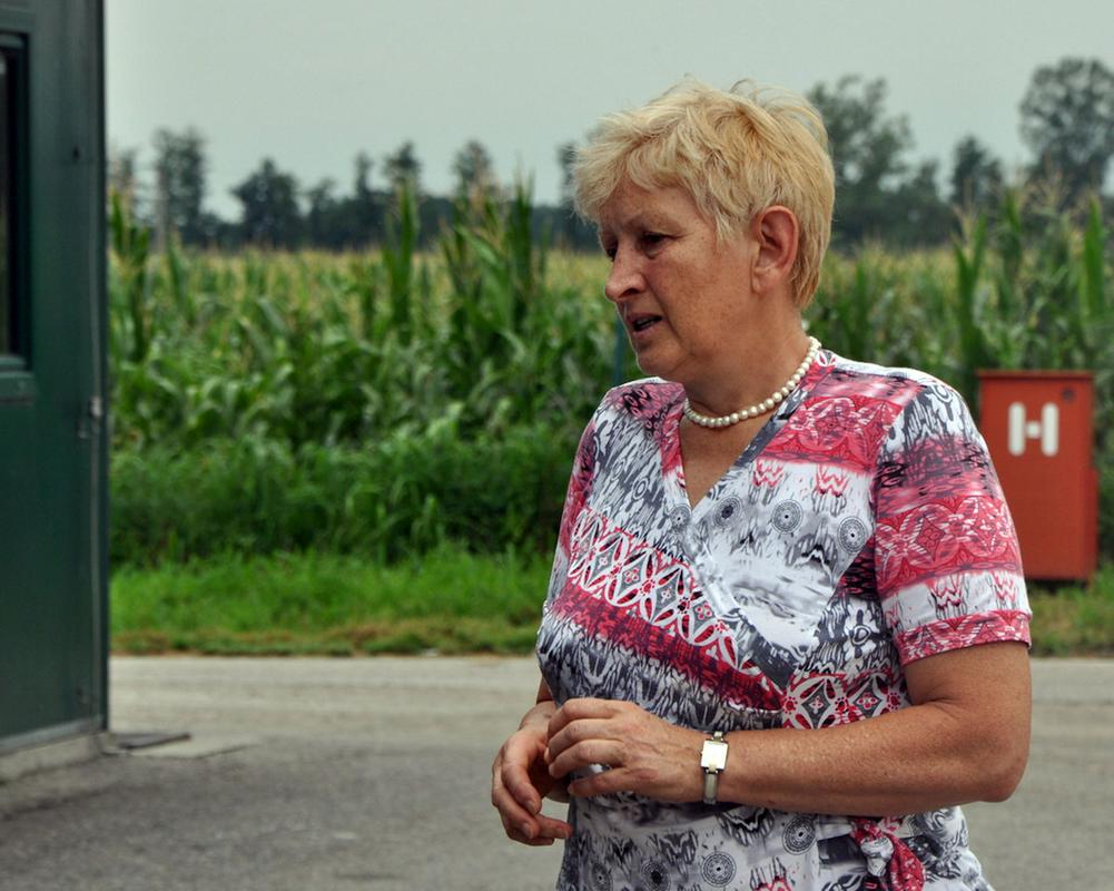 Irena Majcen med nedavnim obiskom v Lendavi. Foto: BoBo