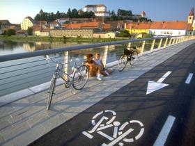 Most za pešce in kolesarje. Foto: BoBo