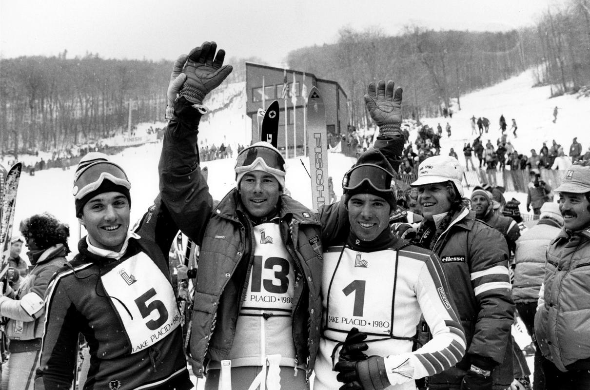 Ingemar Stenmark, ki je dobil kar 86 tekem za svetovni pokal, je v Lake Placidu osvoil zlato v slalomu in veleslalomu. Foto: AP