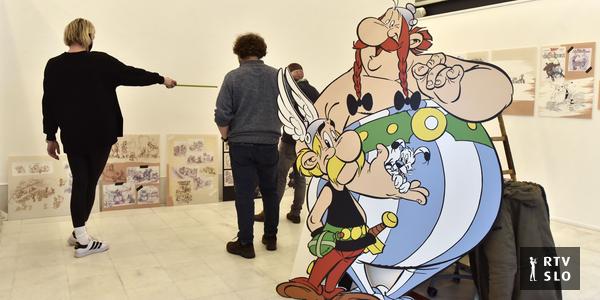 Une exposition sur Astérix, toujours le héros le plus populaire de la bande dessinée européenne