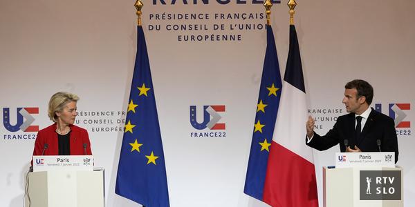 Macron et von der Leyen : l’architecture de sécurité européenne sera l’affaire de l’UE